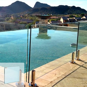 ZRG Glass and <strong>Steel</strong> Combination <strong>Railing</strong> for Industrial Style Interior <strong>Designs</strong> - Product Image 3