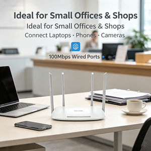 Router <span class=keywords><strong>TP</strong></span>-Link5620 Usado, Doble Banda 2.4G/5G WiFi5, 4 Antenas, Señal Fuerte, para Hogar, Dormitorio, Oficina, FTTH - Product Image 4