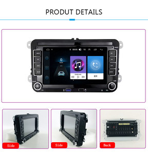 Máy Phát Video Radio Âm Thanh Nổi Gps 7Inch Đa Phương Tiện <span class=keywords><strong>Android</strong></span> Cho Vw Volkswagen Với <span class=keywords><strong>2</strong></span> Cổng USB Phía Trước - Product Image 5