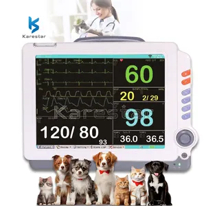 veterinary monitor device Multiparameter Monitor Surgical pets Hospital Use animal Medical Monitor