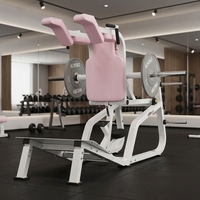 Machine polyvalente pour squats assis, fessiers, cuisses et dos, avec cadre en acier, pour usage domestique, équipement de fitness pour femmes, ciblant les cuisses intérieures et extérieures