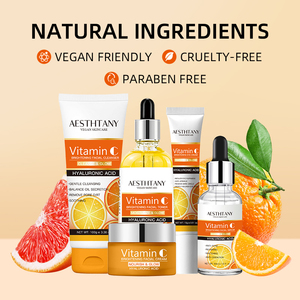 Suero Facial Orgánico con Vitamina C, Set 5 en 1, <span class=keywords><strong>Kit</strong></span> Grande para el Cuidado Facial, Iluminador e Hidratante - Product Image 6