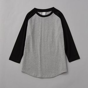 Maglietta personalizzata in cotone a <span class=keywords><strong>tre</strong></span> <span class=keywords><strong>quarti</strong></span> di alta qualità Streetwear Raglan in 100% di cotone con stampa T-Shirt personalizzata - Product Image 4