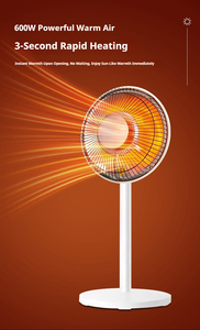 Ventilador Eléctrico Portátil USB de Fibra de Carbono Pequeño, Calentador Vertical de Escritorio, Horno de Asado de Calentamiento Rápido, Ahorro de Energía - Product Image 4