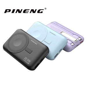 พาวเวอร์แบงค์10000mAh PD ชาร์จเร็ว15W ที่ชาร์จแบบไร้สายและแม่เหล็กสำหรับสมาร์ทวอทช์หูฟังในตัว - Product Image 3