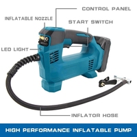 Pompe à air électrique sans fil haute pression 21V portable, mini gonfleur de pneus de voiture, directement du fabricant