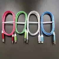 Kabel Data/Pengisian Daya BJC Aluminium Alloy PVC Jacket Tipe-C Konduktor Tembaga Murni untuk Lampu Atmosfer Mobil Android
