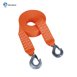 Sangle de remorquage de 2 pouces en acier forgé avec crochets à œillet aux extrémités, résistante aux UV et à l'abrasion, idéale pour le remorquage dans la boue, le sable et la neige - Product Image 4