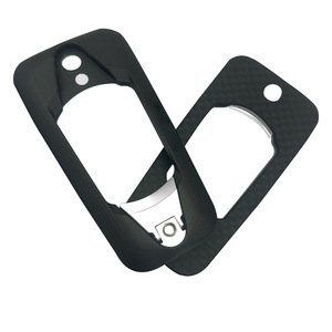Porte-clés en fibre de carbone, pièce 0037, usinage CNC de précision, pour usage en villa - Product Image 1
