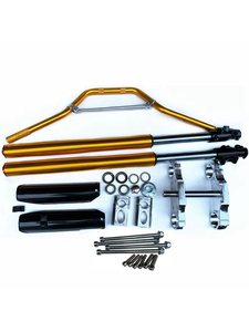 La longitud de la horquilla delantera invertida del amortiguador delantero de la motocicleta todoterreno es de 710 - 800 <span class=keywords><strong>mm.</strong></span> - Product Image 1