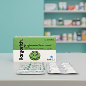 Comprimés KARYORICH de Qualité Supérieure à base d'Ingrédients Botaniques de Carica Papaya pour le Bien-être Quotidien et les Soins à Base de Plantes – Vente en Gros - Product Image 1