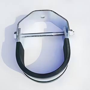 Morsetti per Tubi Pesanti Personalizzati in Acciaio Zincato Metrico, Supporto a U Tipo <span class=keywords><strong>Clevis</strong></span> - Product Image 2