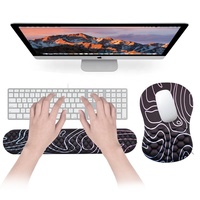 Table clavier tapis de bureau Gamer Silicone Base Pad PC mémoire mousse tapis de souris jeu tapis de souris Anime pour ordinateur portable bureau maison