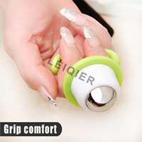 Rouleau de glace pour le visage en forme de mini-plante en pot à main avec logo personnalisé pour la relaxation du visage et du cou et la décoration de bureau