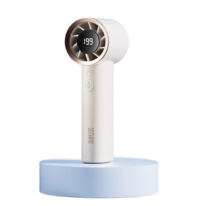 SOTHING Mini ventilateur portatif rechargeable par USB, moteur DC sans balais, appareil de refroidissement portable pour usage extérieur - Product Image 5