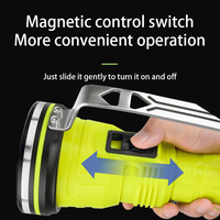 Lumière LED rechargeable professionnelle pour la plongée en plein air 100M aventure sous-marine lampe de poche portable de plongée en apnée super lumineuse