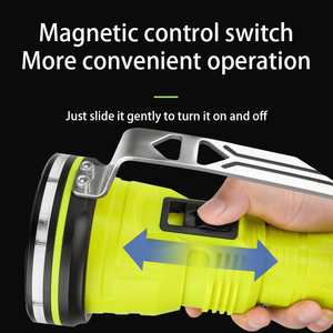 <span class=keywords><strong>Torcia</strong></span> <span class=keywords><strong>Professionale</strong></span> a LED <span class=keywords><strong>Ricaricabile</strong></span> per Immersioni Subacquee Fino a 100M, Super Luminosa e Portatile per Avventure Sottomarine e Snorkeling - Product Image 3