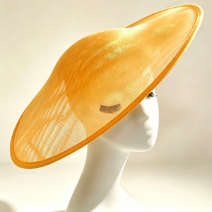 Wholesale Large Oval Sinamay Fascinator Blank Base DIY Millinery Base <strong>for</strong> Wedding Royal <strong>Ascot</strong> Cocktail Party <strong>Hat</strong> - Product Image 5