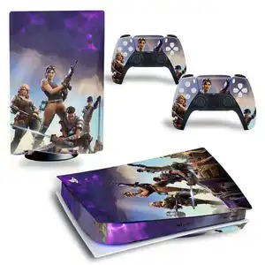 Customized Skins Stickers For PlayStation 5 PS5 Dualsense Controller Console Disk Or Digital Edition