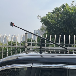 Venta caliente coche 360 grados panorámica <span class=keywords><strong>selfie</strong></span> Cámara deportiva <span class=keywords><strong>Selfie</strong></span> Stick techo ventosa trípode para Insta360 <span class=keywords><strong>GoPro</strong></span> - Product Image 5