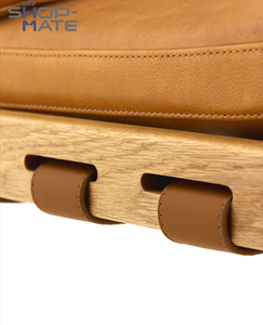 Banqueta Alta de Luxo Mais Vendida de Madeira e Couro Estilo Vintage de Alta Qualidade para Hotel, Casa, Villa, Restaurante e <span class=keywords><strong>Bar</strong></span> Personalizada - Product Image 4