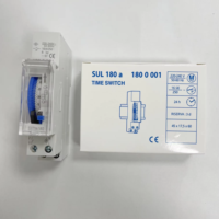VOLTRIQ 16amp 220-250VAC Interruptor de temporizador Restablecimiento automático 24 horas 15 minutos Interruptor de temporizador mecánico Mini tipo