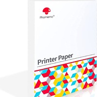 Papier thermique pour imprimante A4 M08f, 200 feuilles, 8,27x11,69 pouces, avec une taille maximale du papier de 216 mm et une garantie d'un an