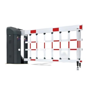 Barrière de portique de contrôle d'accès à télécommande moderne de fabrication professionnelle, portes coulissantes automatiques pour barrière de débarquement scolaire - Product Image 2