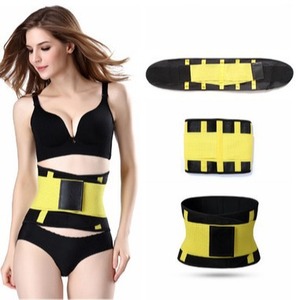 Cinturón de spandex para moldear la cintura, cinturón adelgazante para mujer, soporte abdominal, amarillo, verde, azul, negro, rosa, naranja, rojo rosa - Product Image 1