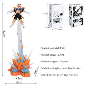 Nueva Figura de PVC de <span class=keywords><strong>Kuririn</strong></span> de 27 cm de Hcengtriz, Modelo de Anime, Adorno, Tema de Cine y Televisión - Product Image 2