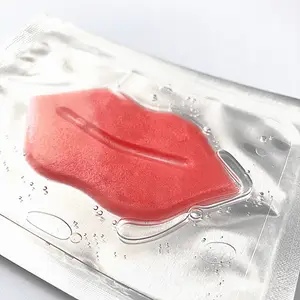 Lip Masker Goud Vel Vrouwelijke 1Pcs Per Zak Cool Eye Gel Masker Anti-Donkere Kringen Collageen Oogmasker lip Mak Home Hotel Reizen Spa