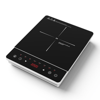 Cuisinière à induction ultra mince 2000w à bas prix cuisinière électrique/table de cuisson à induction électrique