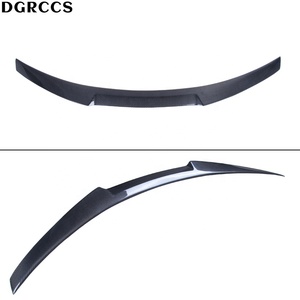 Q50 Q50S Q50L M4 Style Carbon Fiber <b>Rear</b> <b>Spoiler</b> Trunk Wing for <b>Rear</b> Bumper 2013-2023 Polished Tape - Product Image 3