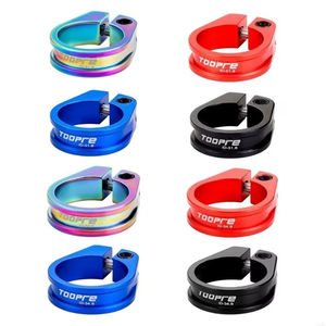 Collier <span class=keywords><strong>de</strong></span> <span class=keywords><strong>selle</strong></span> pour vélo, <span class=keywords><strong>tige</strong></span> <span class=keywords><strong>de</strong></span> <span class=keywords><strong>selle</strong></span> 31,8/34,9 mm, alliage d'aluminium, pièces <span class=keywords><strong>de</strong></span> vélo, collier <span class=keywords><strong>de</strong></span> <span class=keywords><strong>selle</strong></span> pour vélo <span class=keywords><strong>de</strong></span> route VTT - Product Image 1