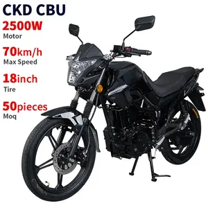 CKD SKD 18 นิ้วยางใหญ่ผู้ใหญ่รถมอเตอร์ไซด์ไฟฟ้า 2500W 70 กม./ชม.ความเร็วรถจักรยานยนต์ไฟฟ้าประสิทธิภาพสูง