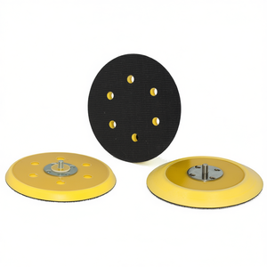 Discos de Lijado Fervi para Lijadoras Rotatorias de 150 mm con 6 Agujeros y Sistema de Velcro - Product Image 2