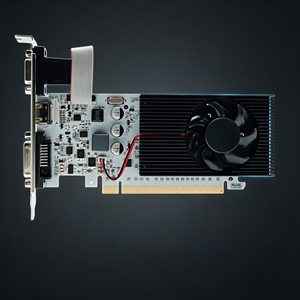 Nueva Tarjeta Gráfica GT 210 de <span class=keywords><strong>1GB</strong></span> DDR3 de 64 Bits con Ventilador, Salidas DVI/VGA, DirectX 10 para PC de Escritorio - Product Image 4