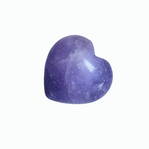 Petit Cœur en Améthyste Polie, Pierre Naturelle, Breloque pour Bijoux, Artisanat, Ornement Spirituel, Cadeau - Product Image 3