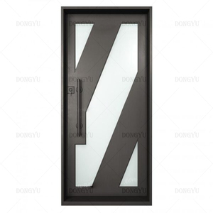 <span class=keywords><strong>Entrée</strong></span> extérieure avant Double personnalisé Simple Grill Design Arches <span class=keywords><strong>d</strong></span>'<span class=keywords><strong>entrée</strong></span> Portes en fer Portes frontales en fer forgé pour véranda - Product Image 1