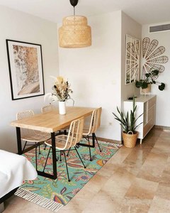 <strong>Runner</strong> <strong>Rug</strong> 2x6 Feet Hand Woven Farmhouse <strong>Rug</strong> with Hand Knotted Fringes Great in <strong>Kitchens</strong> Hallways Bathrooms Meditation Yoga Mat - Product Image 5