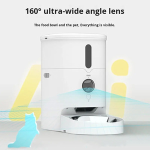 Akıllı Otomatik Plastik Evcil Hayvan Besleyici 3L Zamanlı ve Bölmeli Besleme Köpekler için Şık Standart Sürüm - Product Image 2