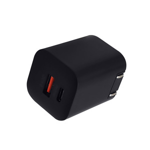 Mini PD Folding Charger 20W Dual Port QC3.0 Fast <b>Charging</b> <b>Adapter</b> White - Product Image 5
