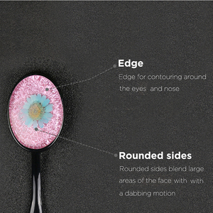 Haute qualité Silicone maquillage liquide fond de teint <span class=keywords><strong>BB</strong></span> crème pinceaux ensemble fleurs ovale masque facial brosse - Product Image 5