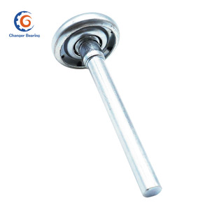 Сверхмощный <span class=keywords><strong>2</strong></span>-дюймовый ролик для гаражной двери, скользящий шкаф, металлический Железный дверной ролик без крышки - Product Image 2