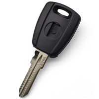 Coque de clé de voiture vierge avec logement de puce transpondeur, pièce de rechange pour serrurier avec puce intégrée