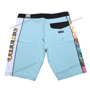 Customised New Boys Sports Boardshorts Waterproof Breathable Four-side Elastic Fabric <strong>Swim</strong> Trunks Swimwear Beach <strong>Skorts</strong> - Product Image 2