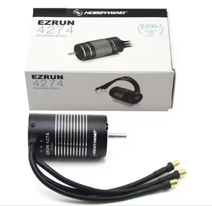 Moteur brushless haute fréquence EZRUN SL <span class=keywords><strong>4274</strong></span> 4 pôles <span class=keywords><strong>2200KV</strong></span> en métal noir pour voiture RC 1/8 unisexe - Product Image 5