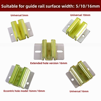 Sabot de guidage de contrepoids d'ascenseur Kone, sabot coulissant de voiture pour rail creux et sous-rail, accessoires de rail de guidage d'ascenseur fabriqués en Chine continentale