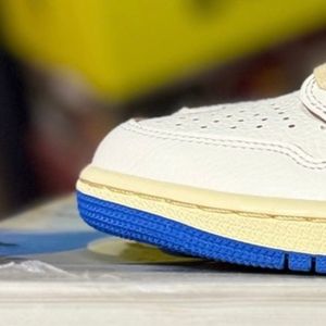 Chaussures de basketball rétro 2026 pour hommes, bleu et blanc, imperméables, respirantes, en cuir véritable, à lacets, amortissantes, tendance mode - Product Image 6