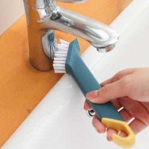 2-in-1 Hanging Fine Cleaning Brush for <b>Kitchen</b> <b>Sink</b> Gas Stove Countertop Bathroom Hair <b>Clip</b> Simple for Floor Crevice Cleaning - Product Image 3